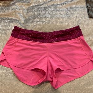 Lululemon Pink Shorts
